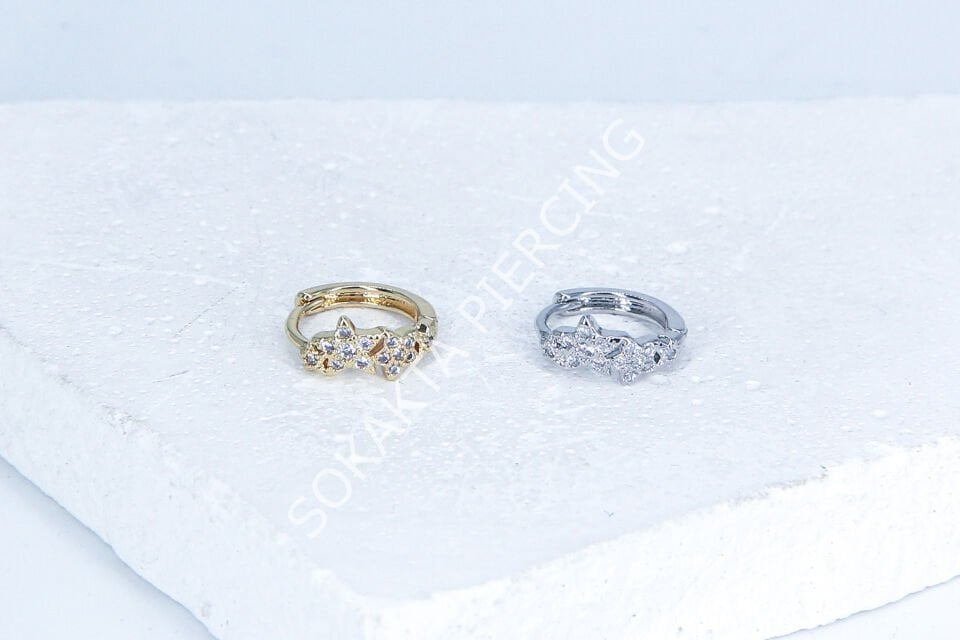 E165 - 8MM HALKA Silver
