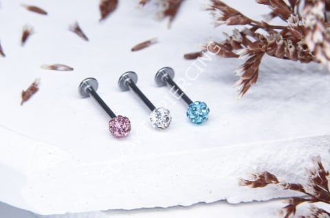 10 MM TAŞLI PİERCİNG