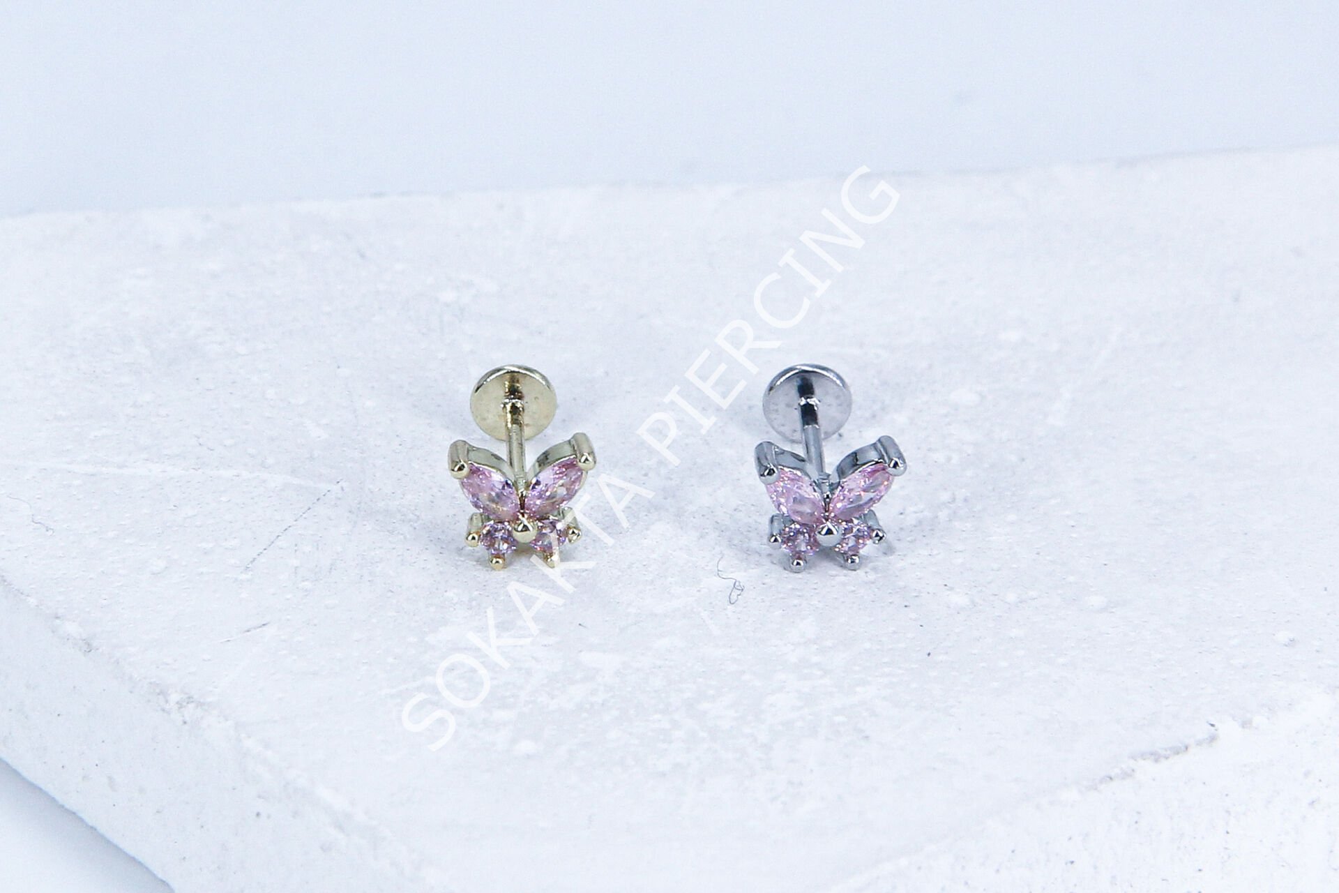 G224 - 6MM ARKASI DÜZ TRAGUS Gold