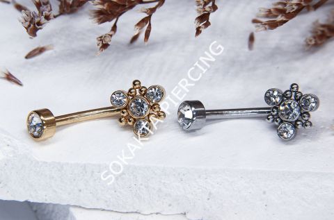 F55 - GÖBEK PİERCİNGİ Gold