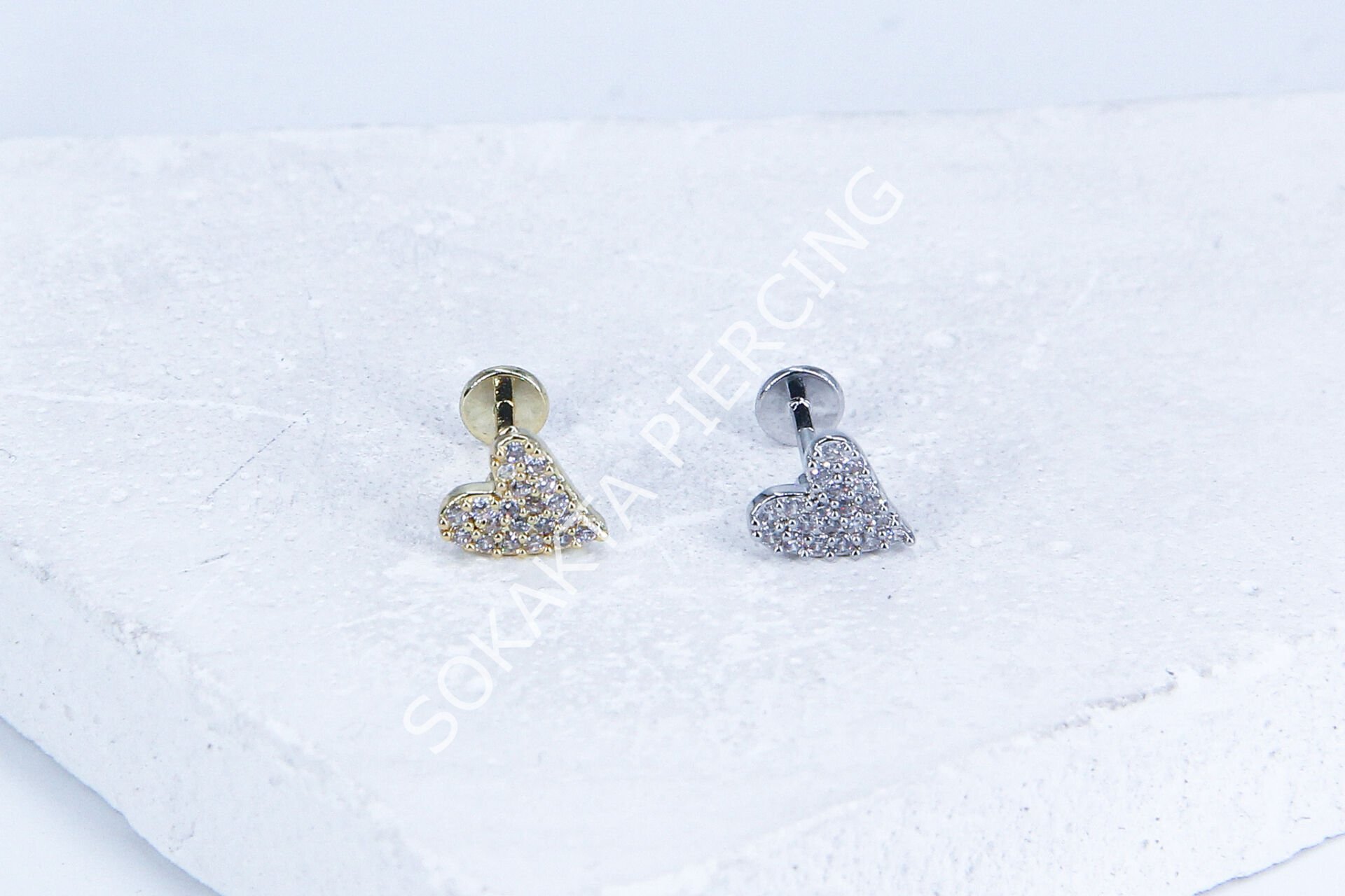 G226 - 6MM ARKASI DÜZ TRAGUS Silver