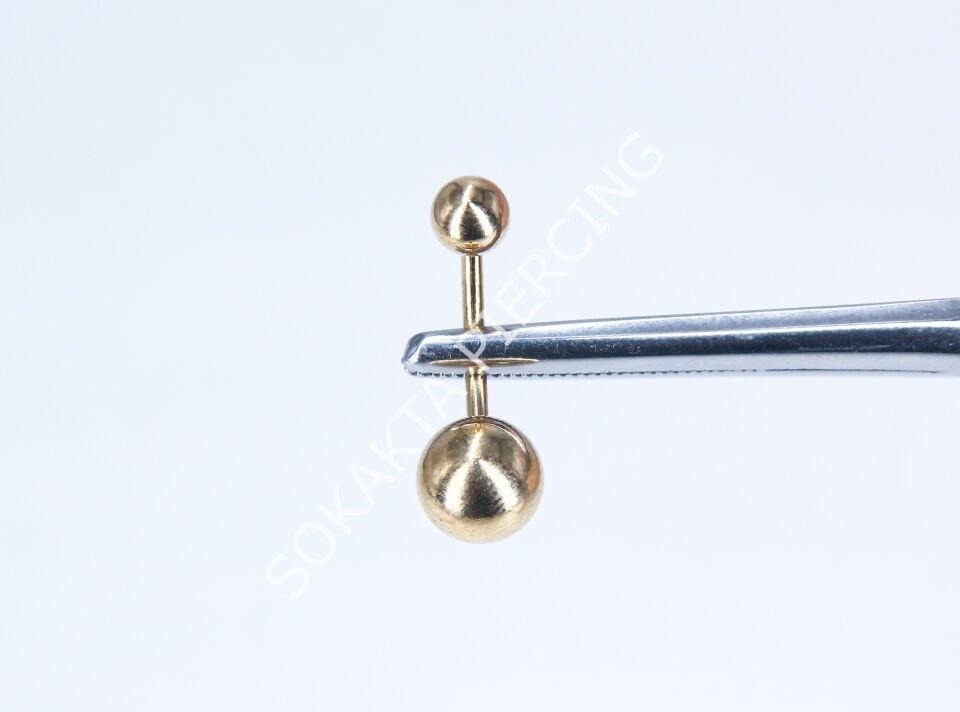 F200 - İLK DELİM GÖBEK PİERCİNG TOPU 8 MM