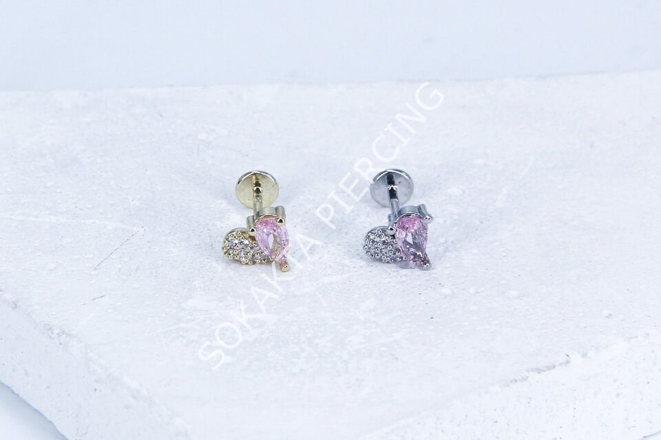 G228 - 6MM ARKASI DÜZ TRAGUS Gold