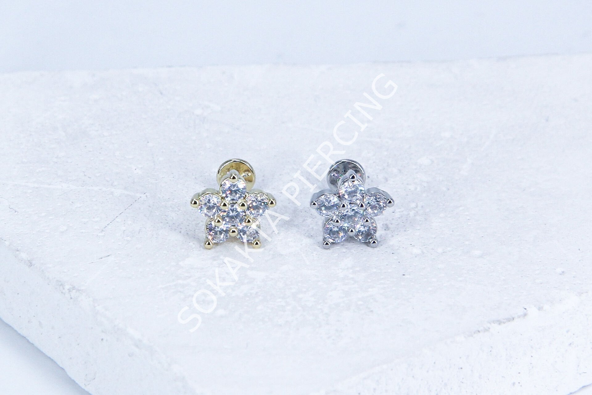 G229 - 6MM ARKASI DÜZ TRAGUS Gold