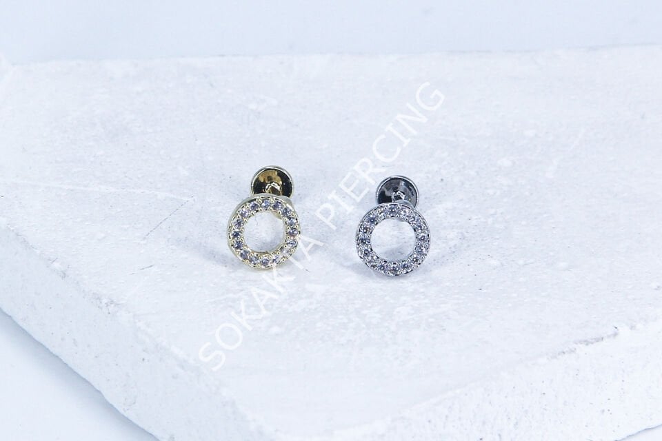 G230 - 6MM ARKASI DÜZ TRAGUS Gold