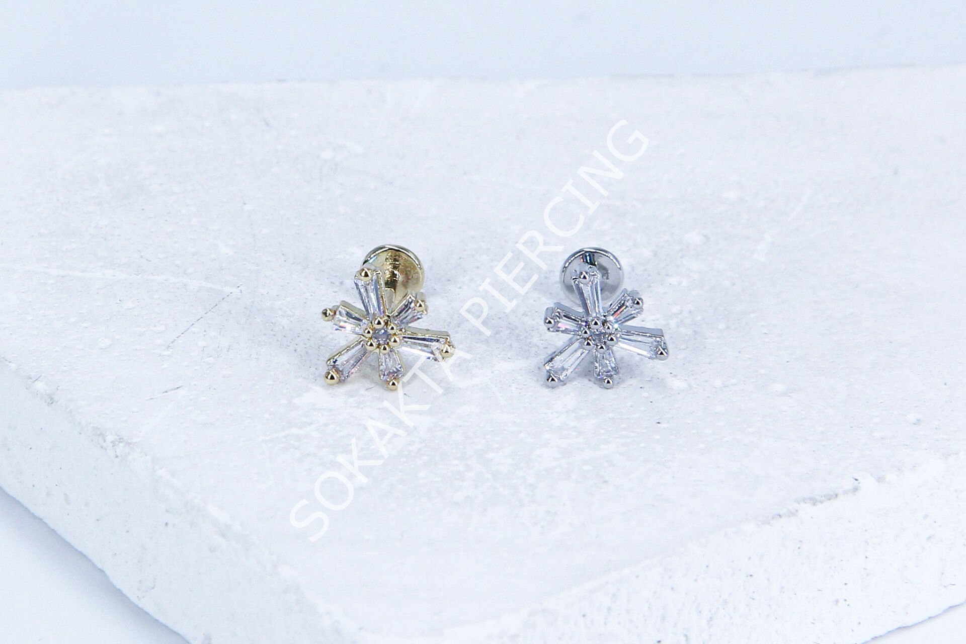 G232 - 6MM ARKASI DÜZ TRAGUS Gold