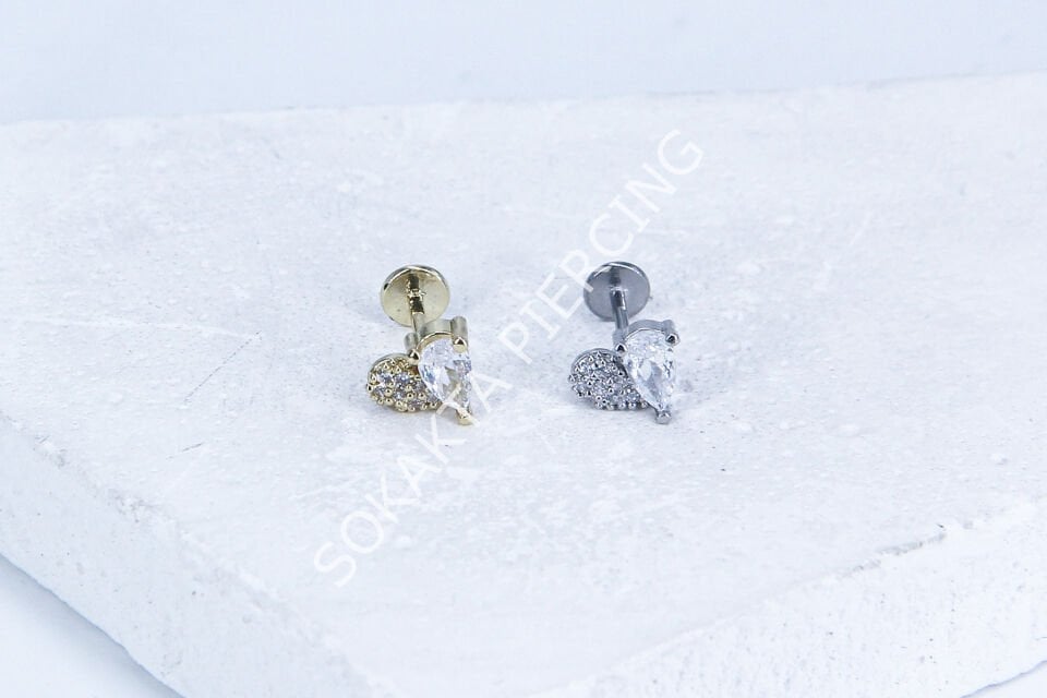 G234 - 6MM ARKASI DÜZ TRAGUS Gold