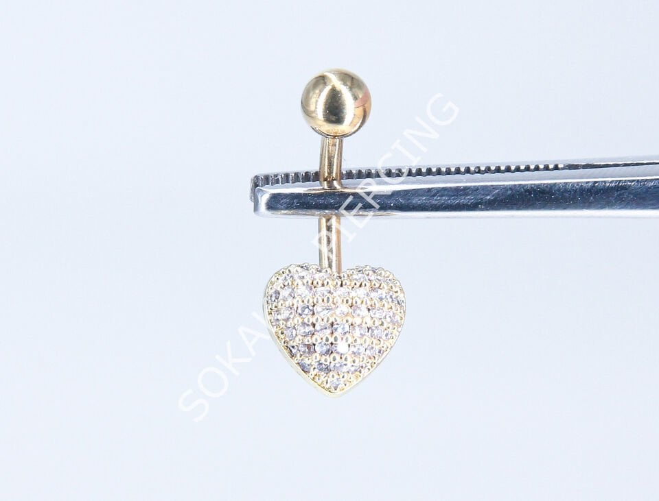 F212-213- GÖBEK PİERCİNG Silver