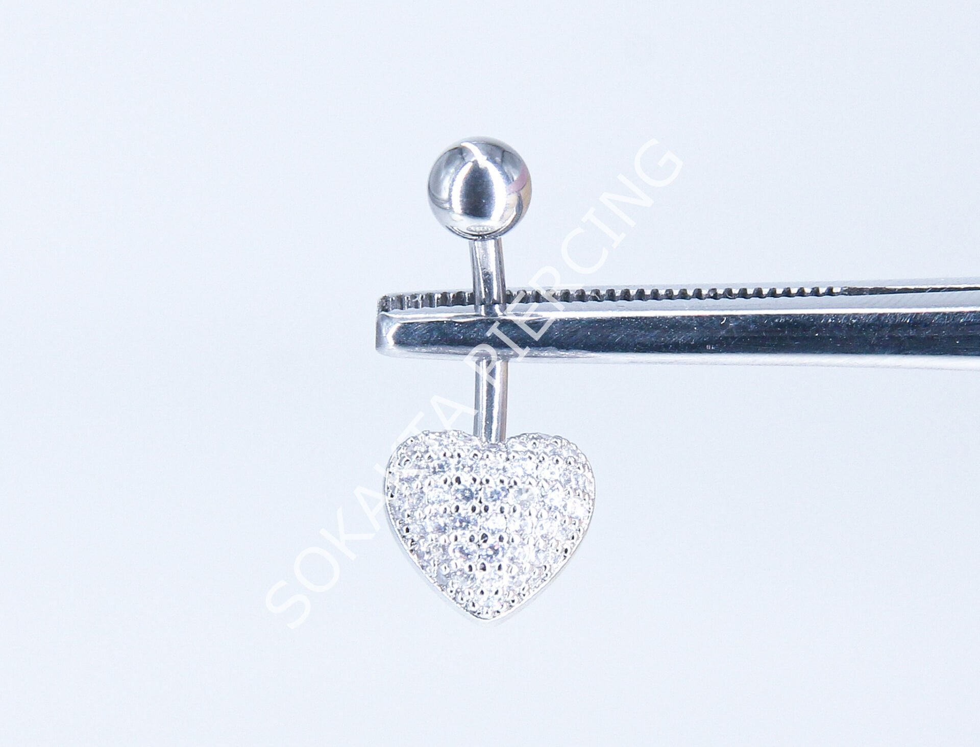 F212-213- GÖBEK PİERCİNG Silver