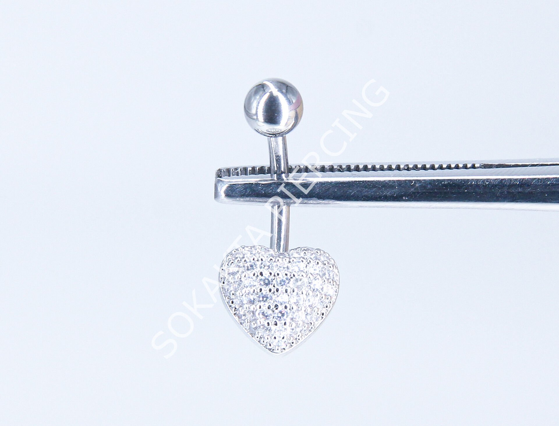 F212-213- GÖBEK PİERCİNG Silver