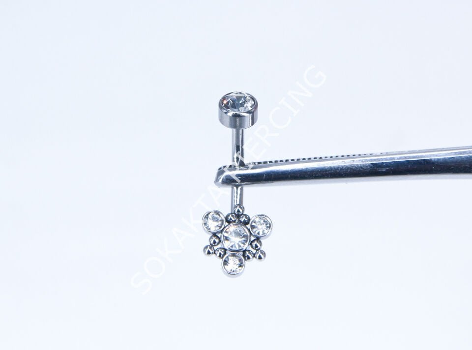 F55 - GÖBEK PİERCİNGİ