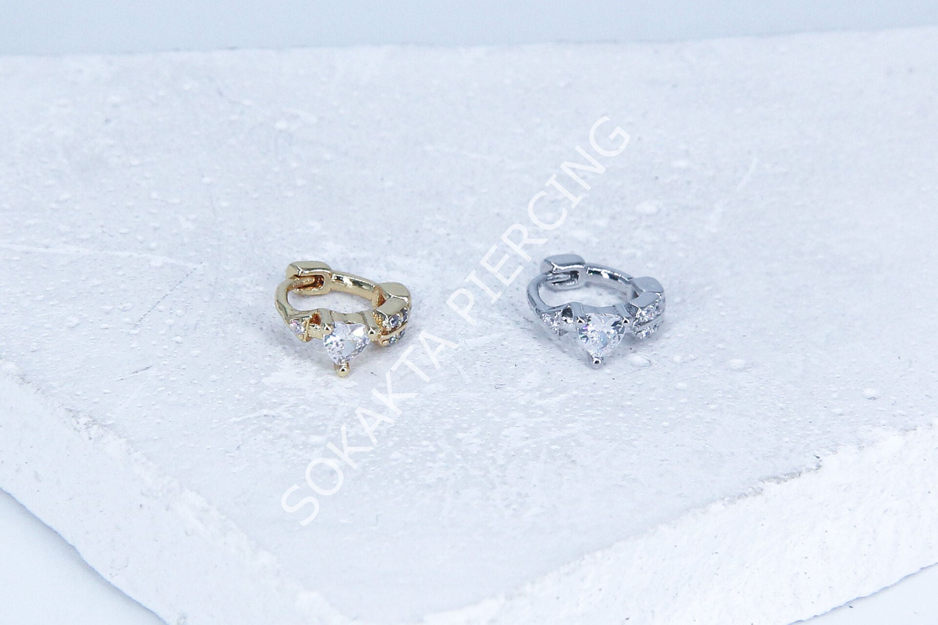 E134 - 6MM HALKA Silver