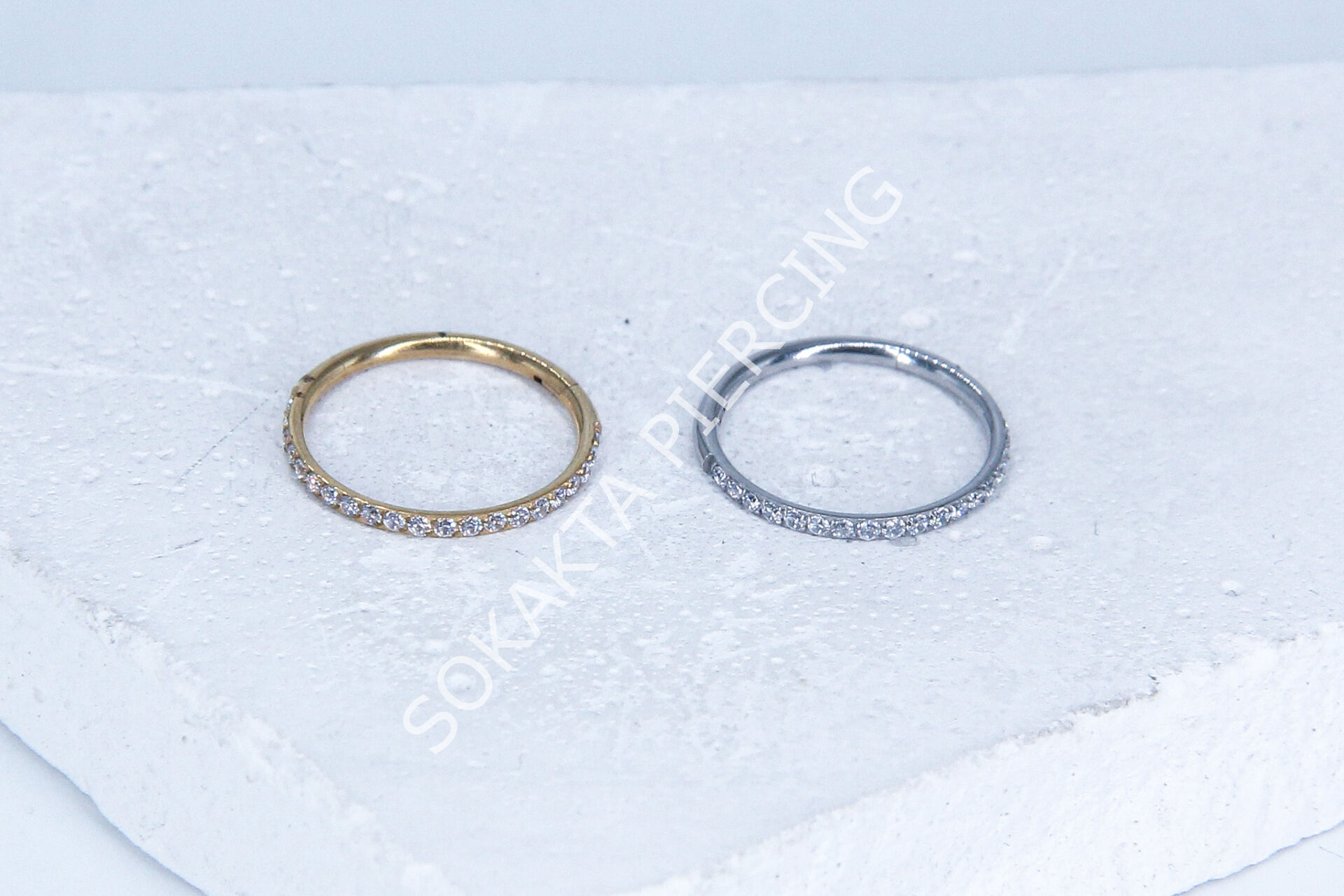 E366 - 12MM HALKA Silver