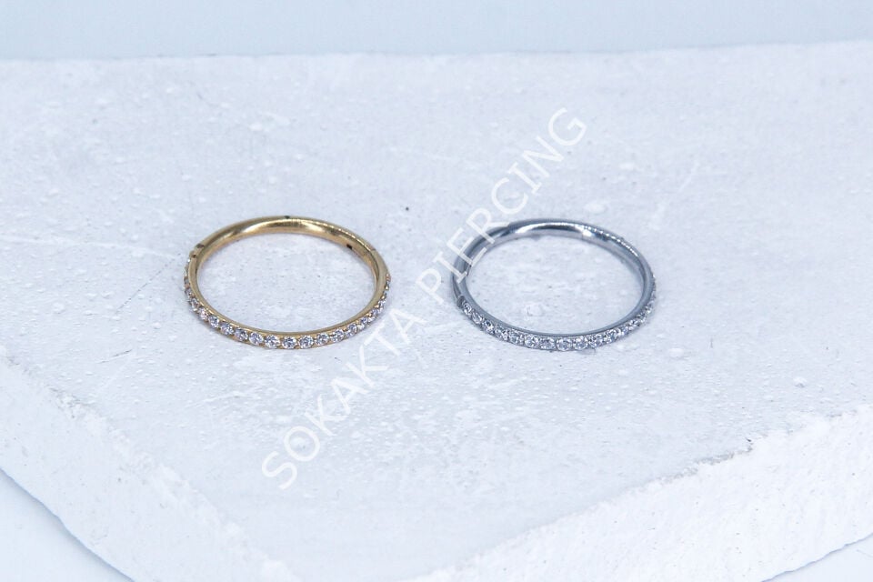 E366 - 12MM HALKA Silver