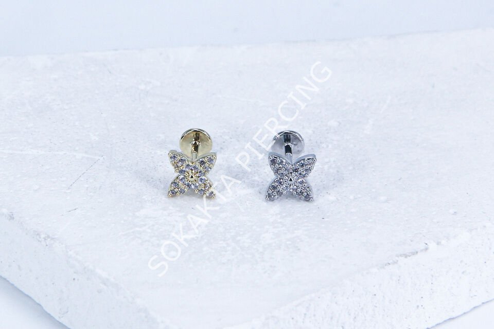G240 - 6MM ARKASI DÜZ TRAGUS Silver