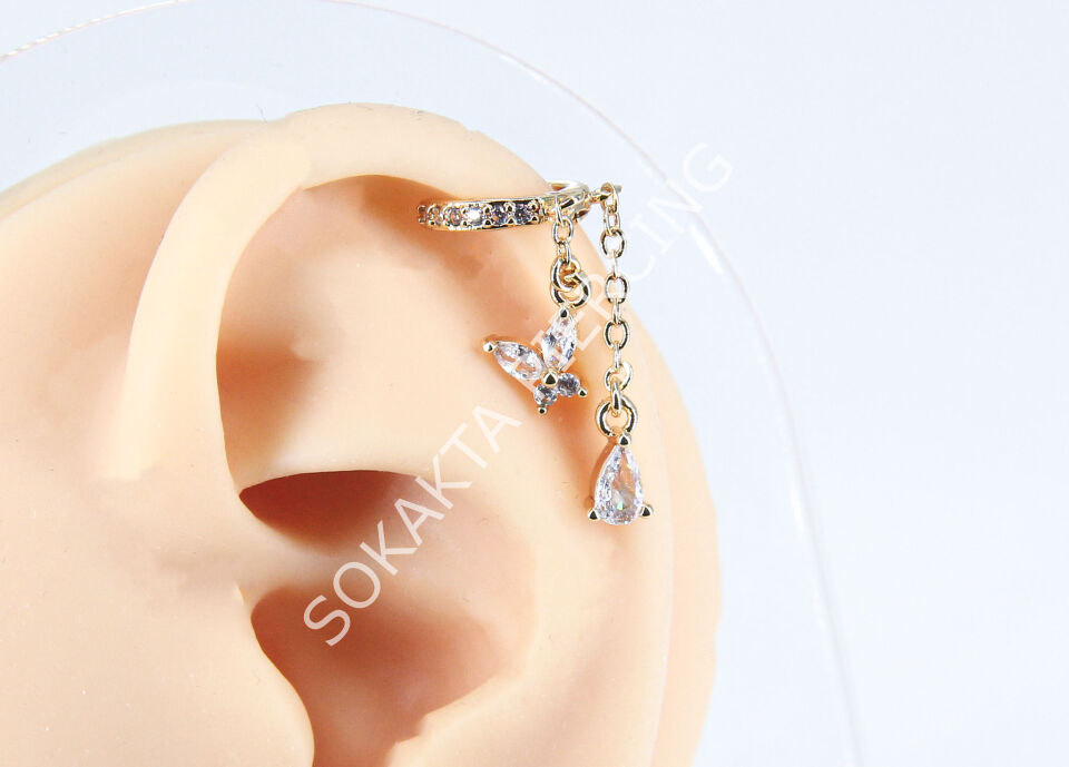E196 - 8MM HALKA Silver