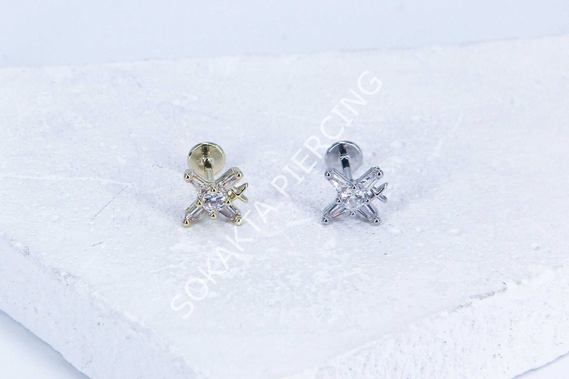 G243- 6MM ARKASI DÜZ TRAGUS Gold