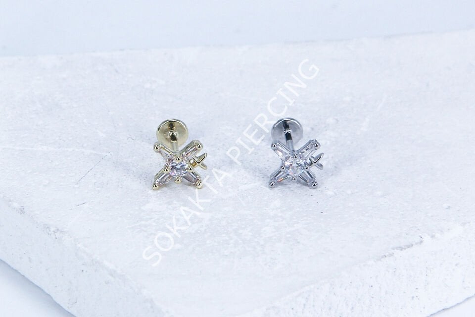 G243- 6MM ARKASI DÜZ TRAGUS Gold