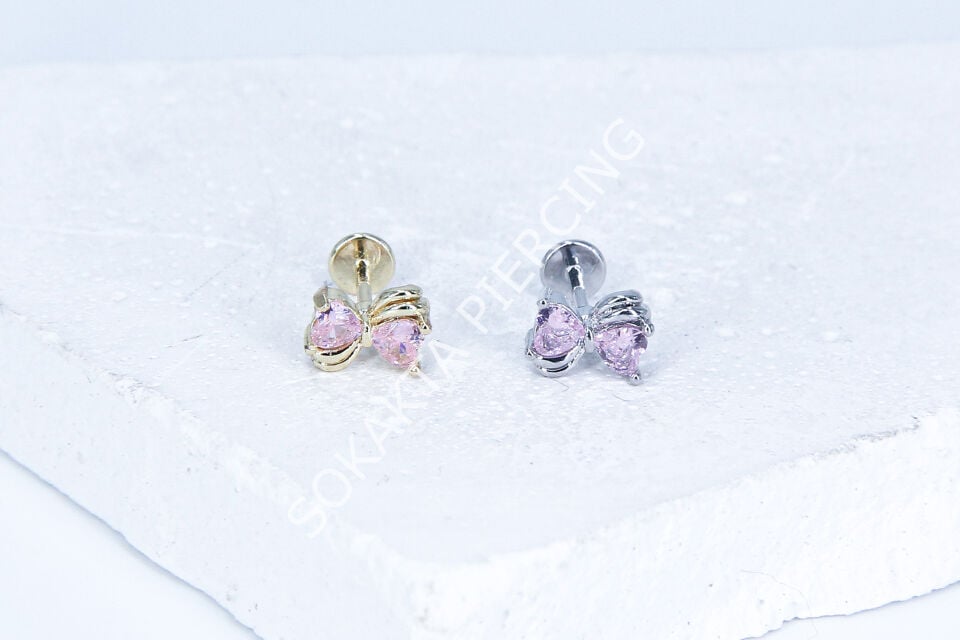 G254 - 6 MM ARKASI DÜZ TRAGUS Silver