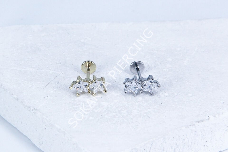 G245- 6MM ARKASI DÜZ TRAGUS Gold