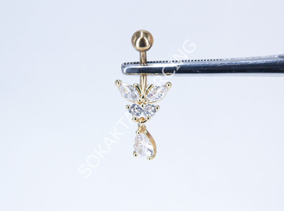 F32-33 - GÖBEK PİERCİNGİ