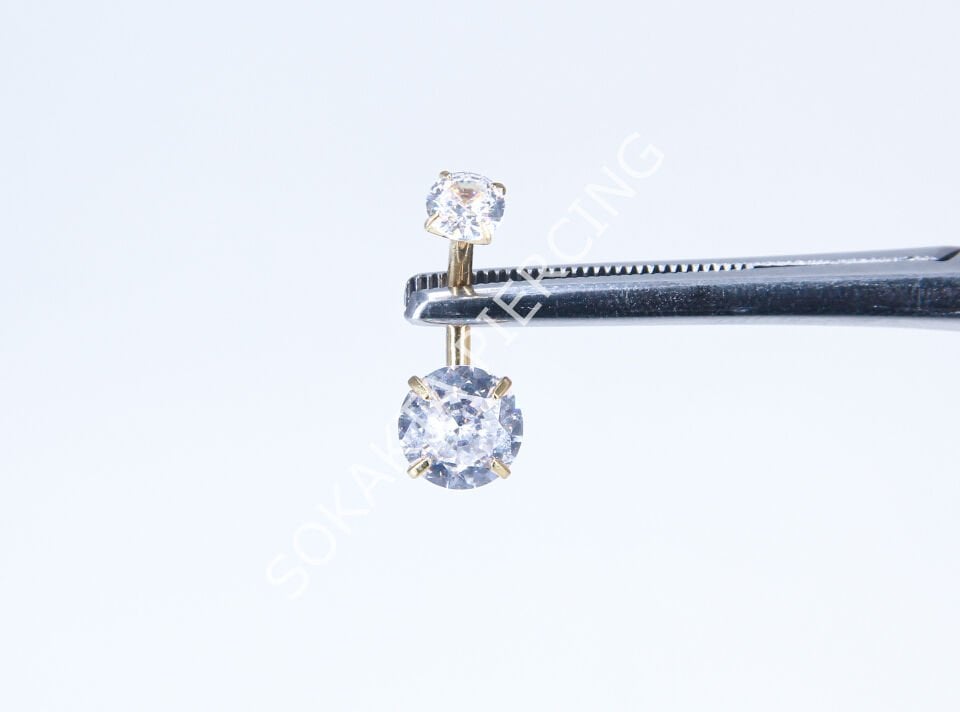 F34 - GÖBEK PİERCİNGİ