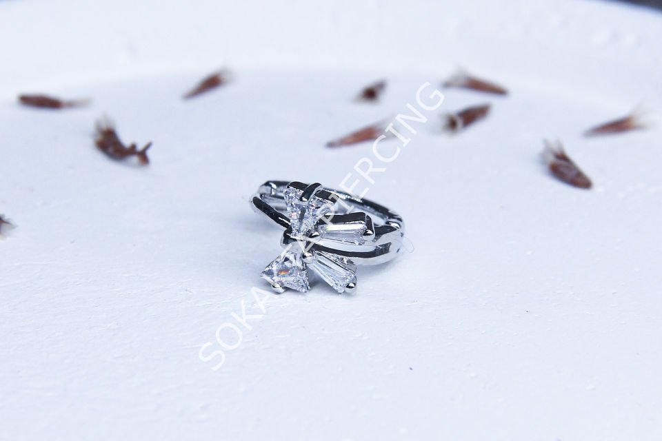 E199 - 8MM HALKA Silver