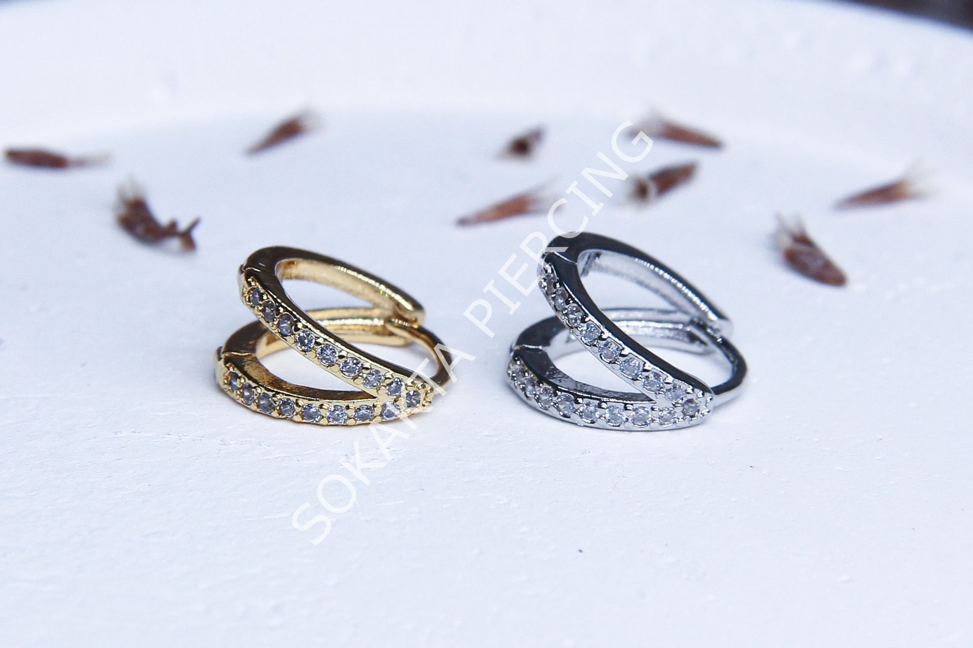 E164 - 8MM HALKA Silver