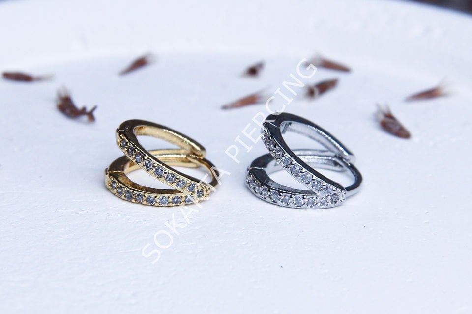 E164 - 8MM HALKA Silver