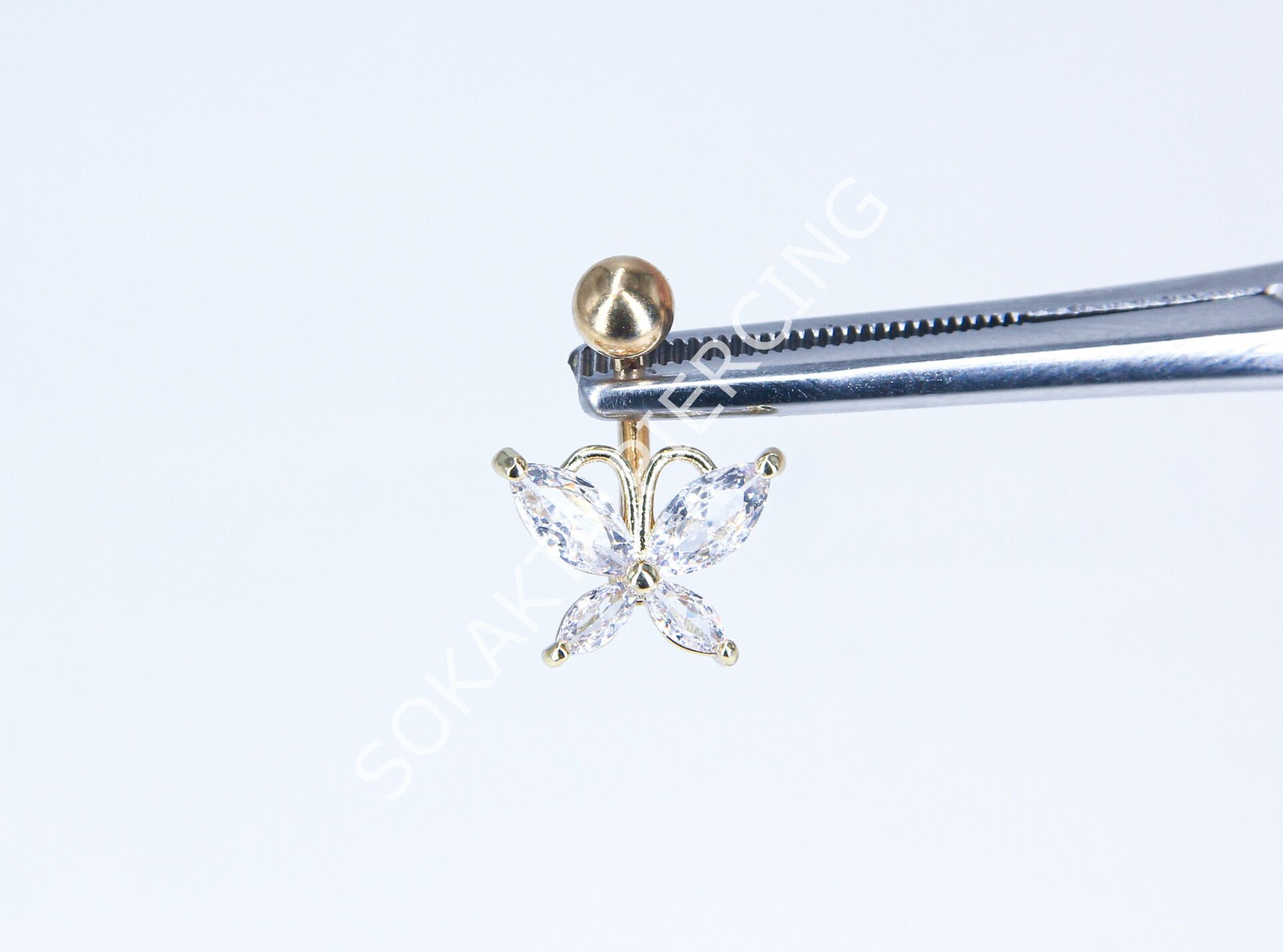F43 - GÖBEK PİERCİNGİ Gold