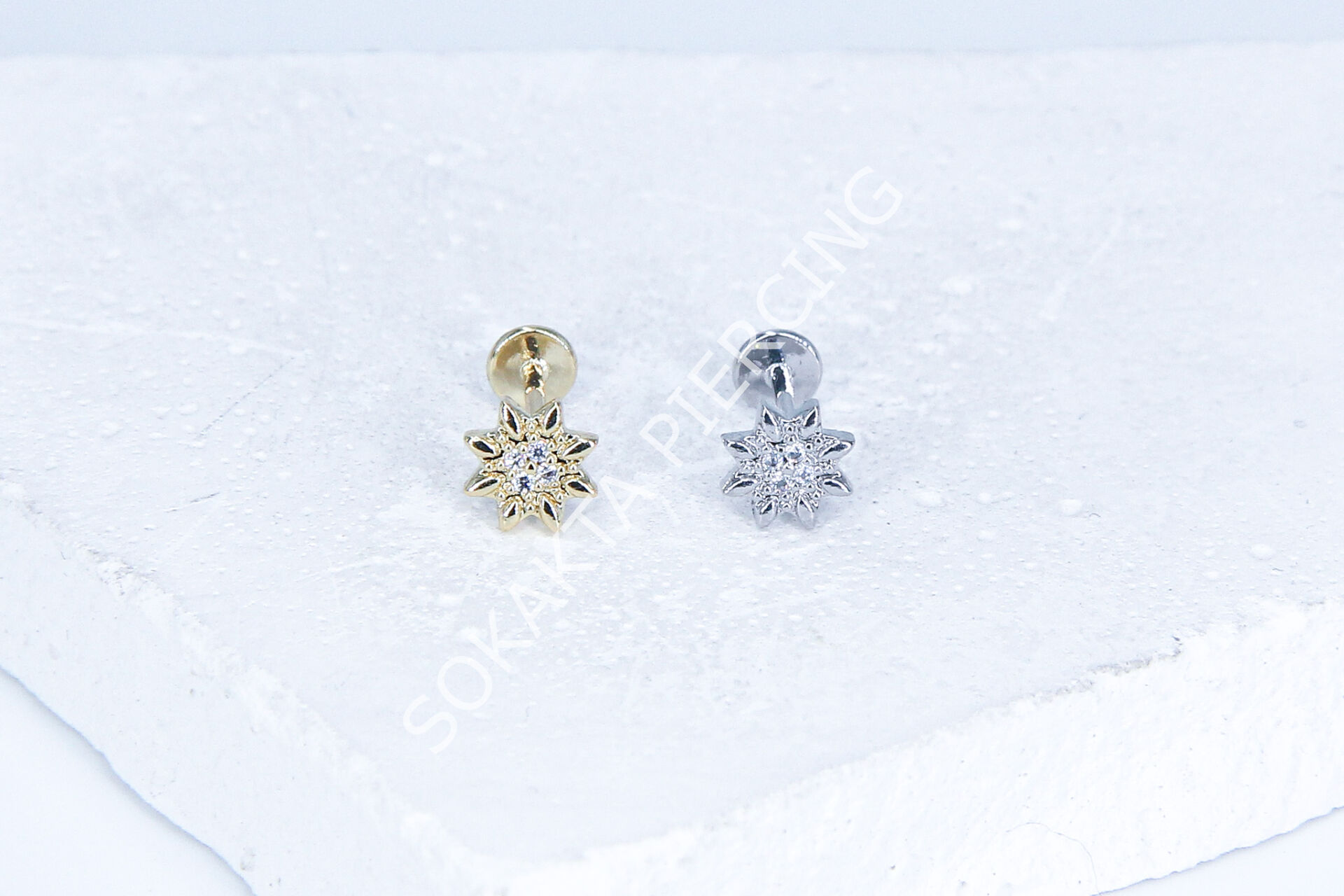 G258 - 6 MM ARKASI DÜZ TRAGUS Silver