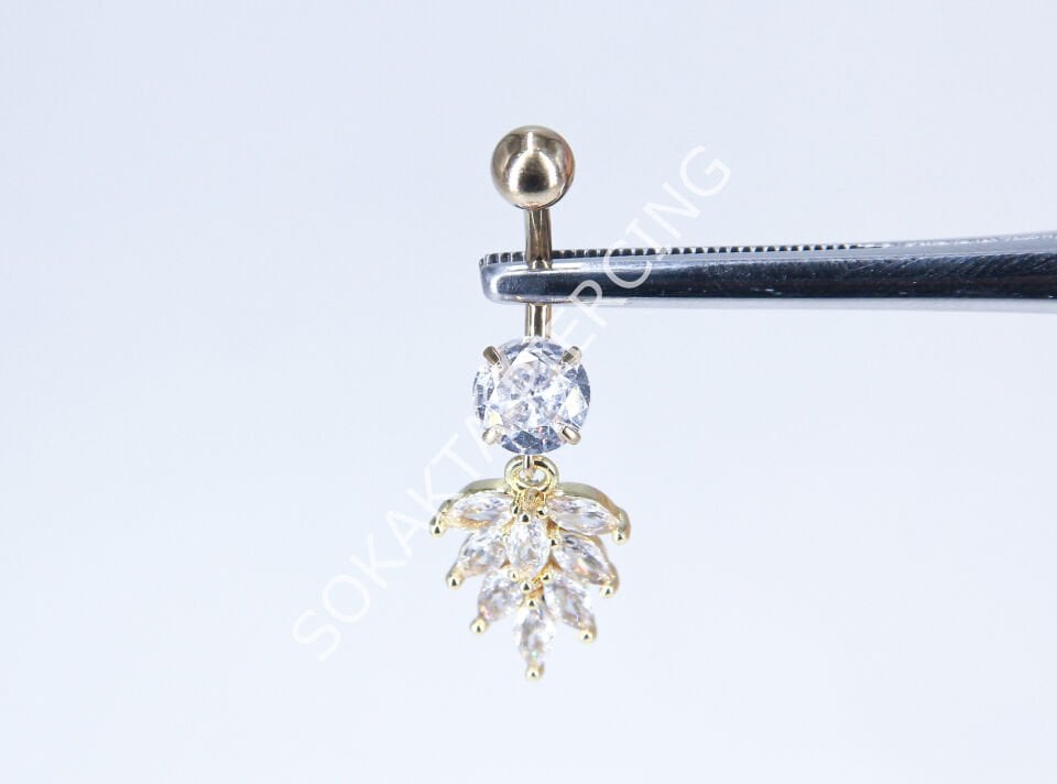 F76-77 - GÖBEK PİERCİNGİ