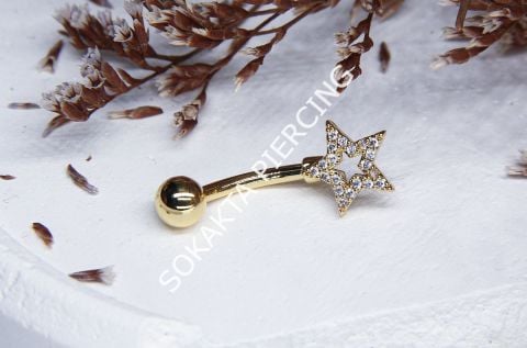 F76 - GÖBEK PİERCİNGİ