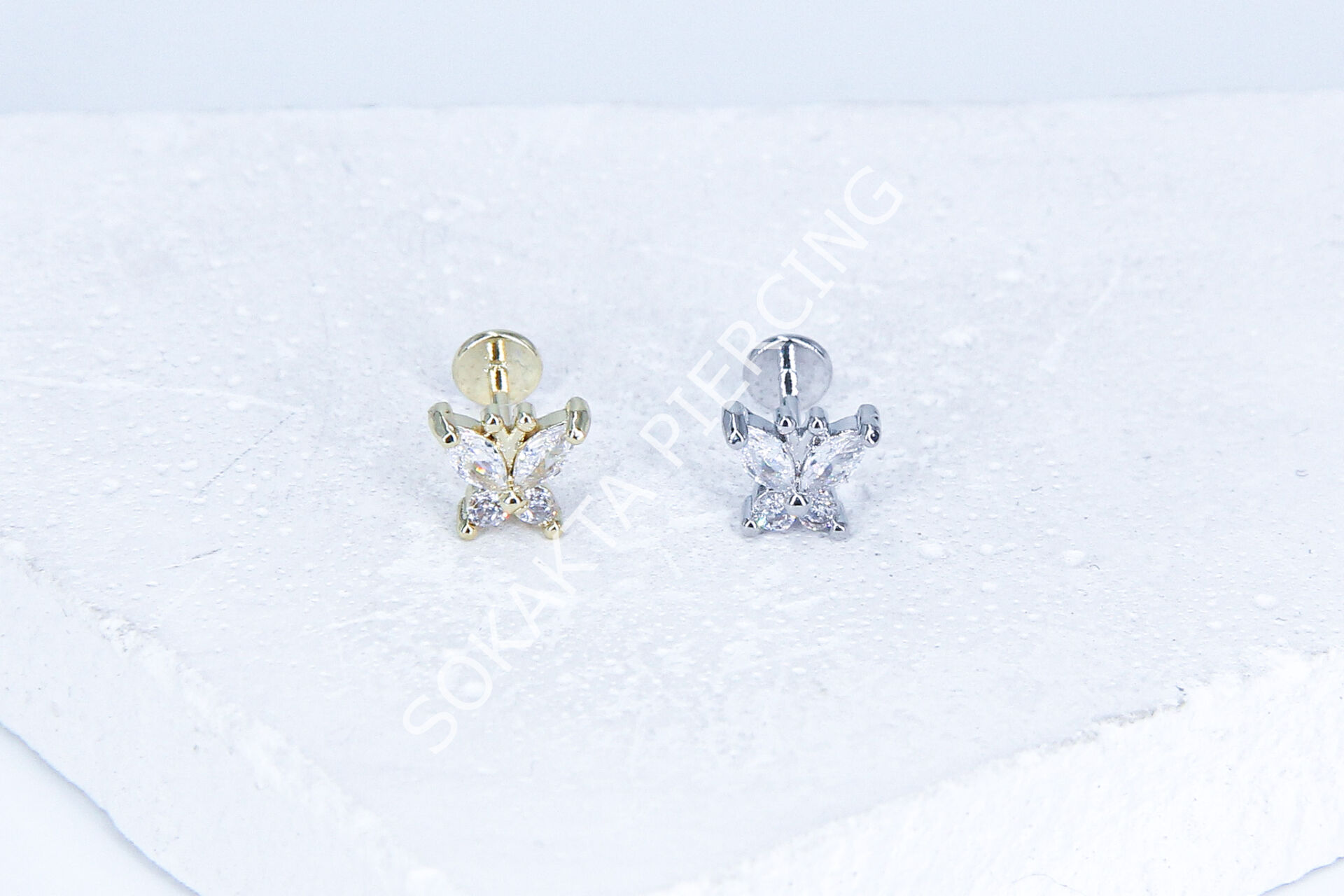G253 - 6 MM ARKASI DÜZ TRAGUS Silver