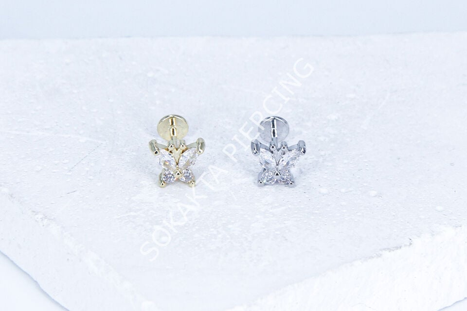 G253 - 6 MM ARKASI DÜZ TRAGUS Silver