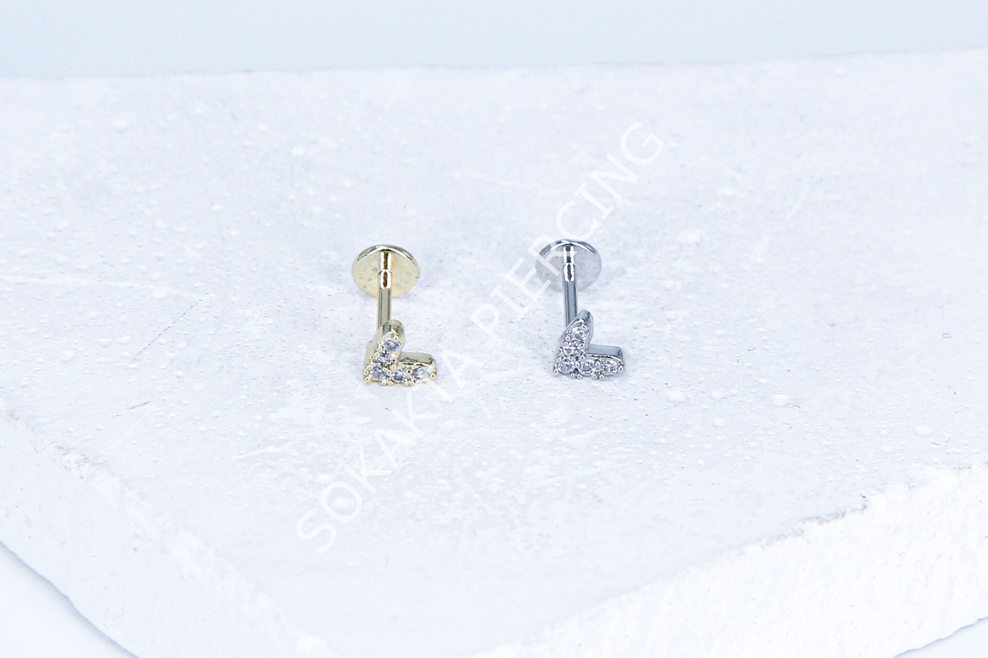 G252 - 6 MM ARKASI DÜZ TRAGUS Silver
