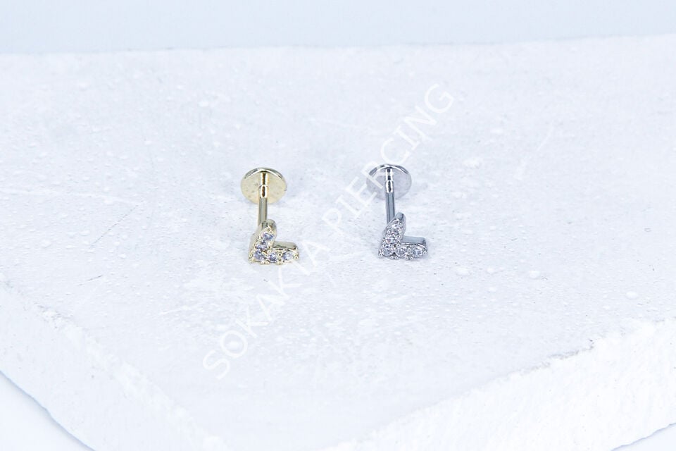 G252 - 6 MM ARKASI DÜZ TRAGUS Silver