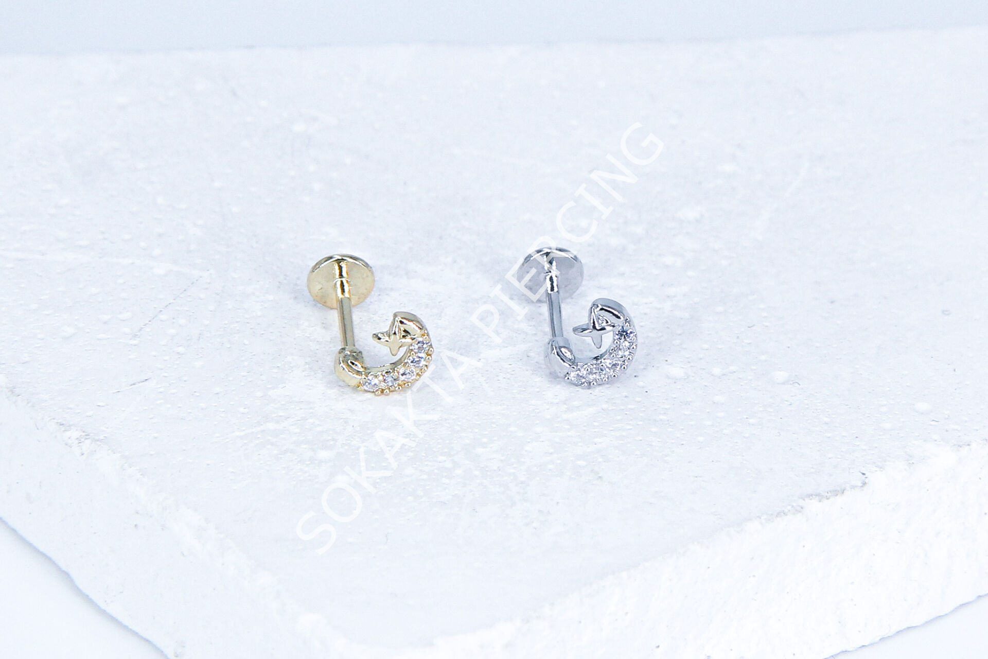 G259 - 6 MM ARKASI DÜZ TRAGUS Silver