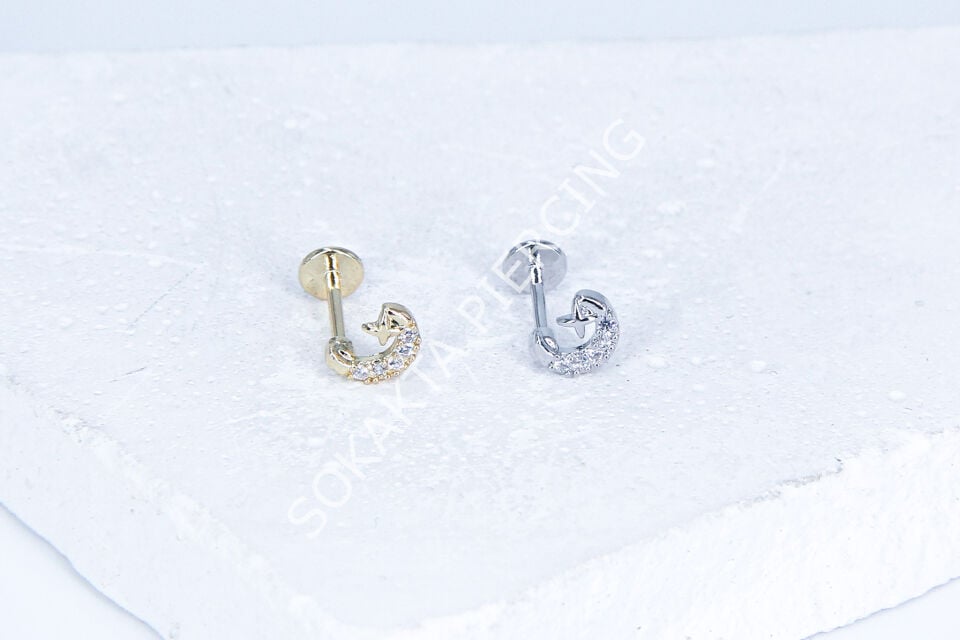 G259 - 6 MM ARKASI DÜZ TRAGUS Silver