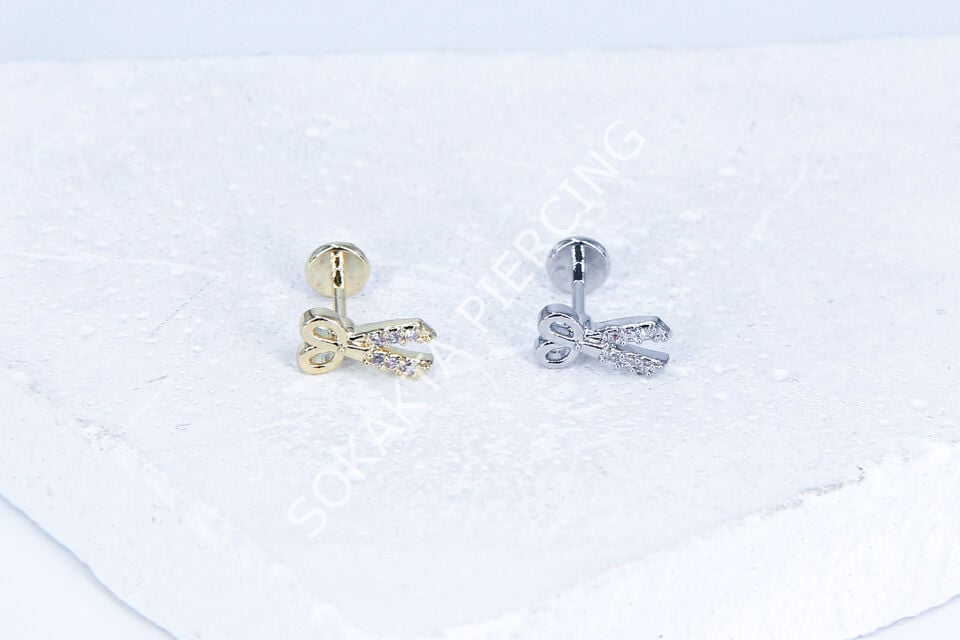 G250- 6 MM ARKASI DÜZ TRAGUS Silver