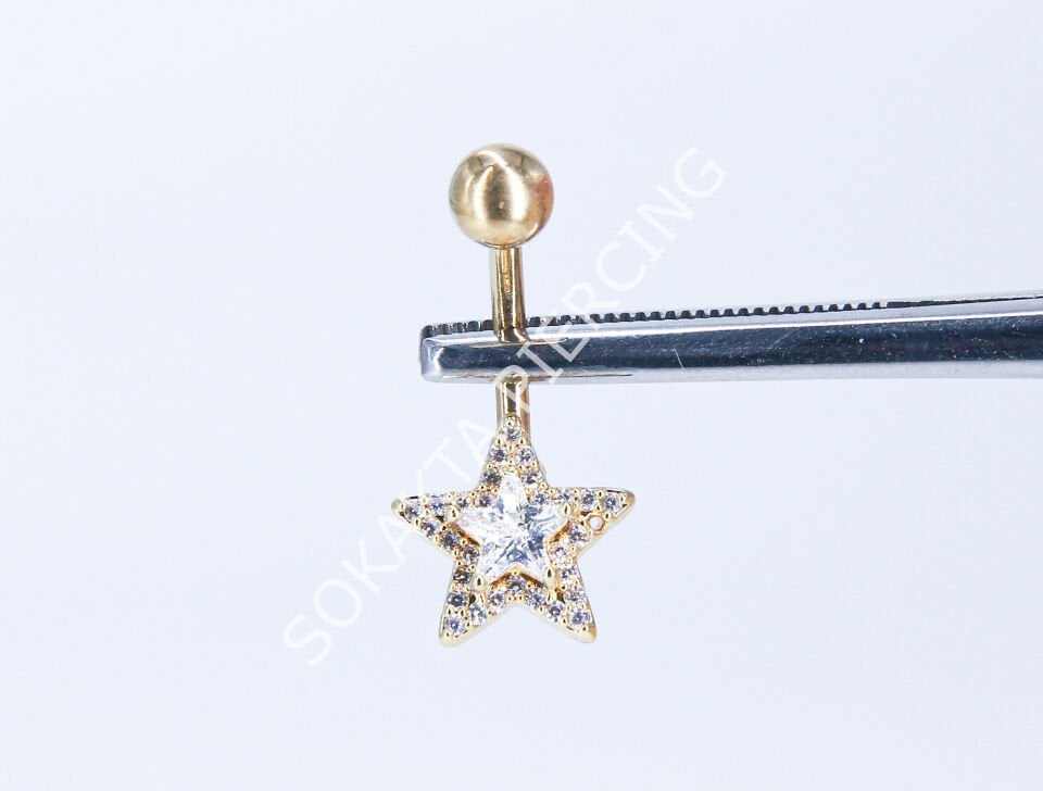 F-112 - GÖBEK PİERCİNGİ