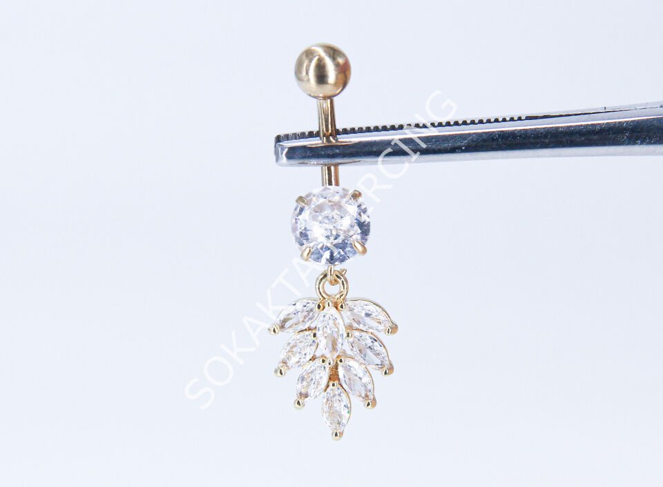 F76 - GÖBEK PİERCİNGİ