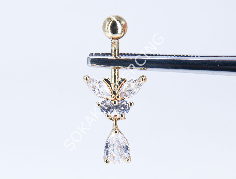 F32 - GÖBEK PİERCİNGİ