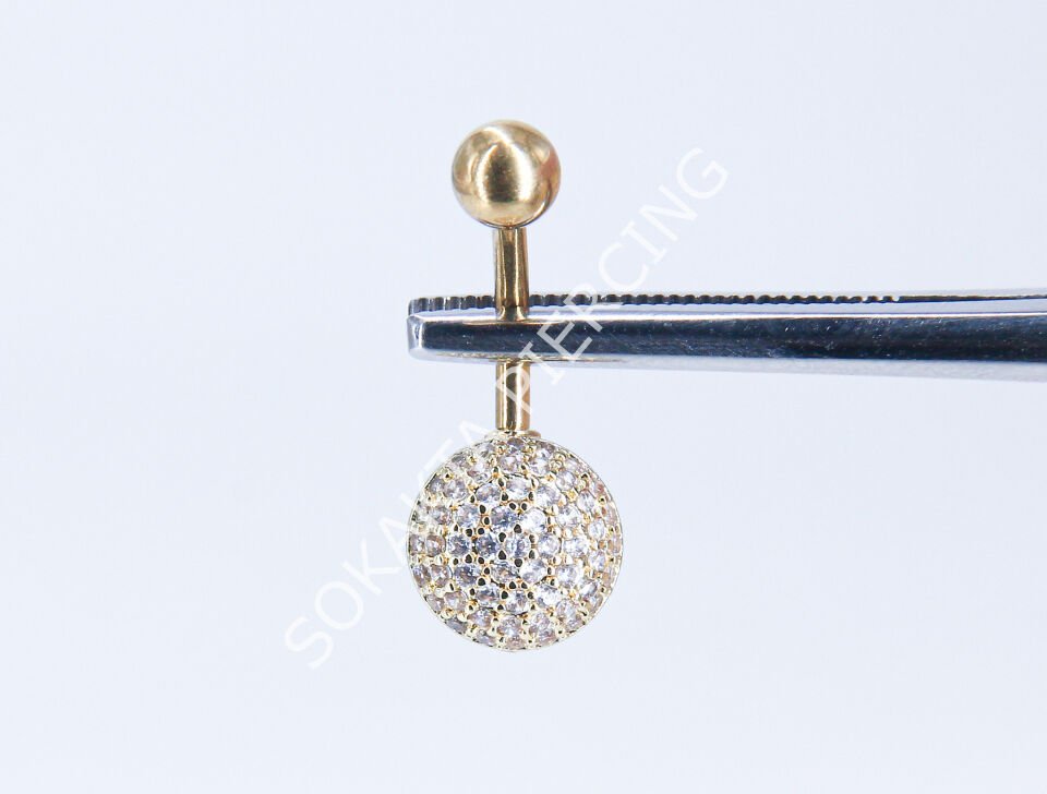 F13 - GÖBEK PİERCİNGİ