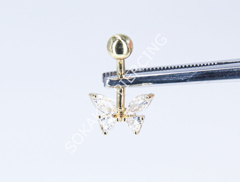 F85 - GÖBEK PİERCİNGİ