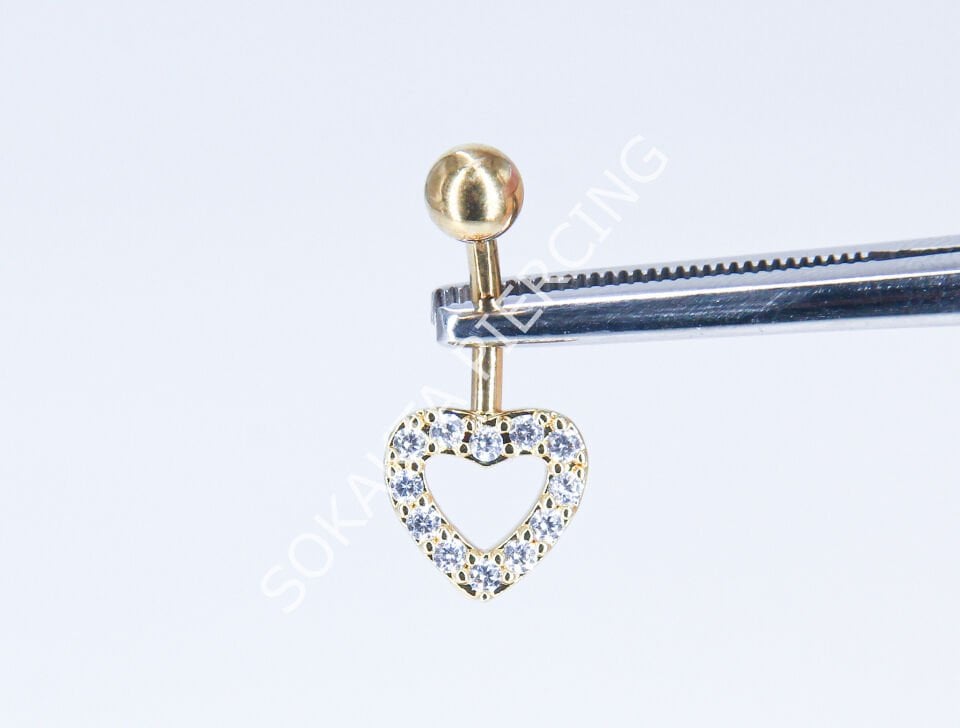 F26 - GÖBEK PİERCİNGİ