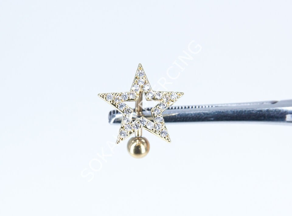 F131-132 - GÖBEK PİERCİNGİ