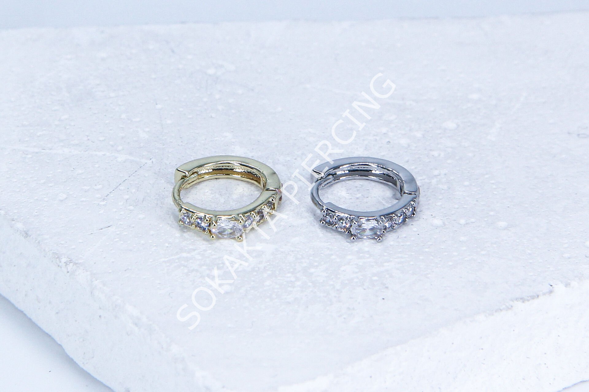 E165-B - 8MM HALKA Gold