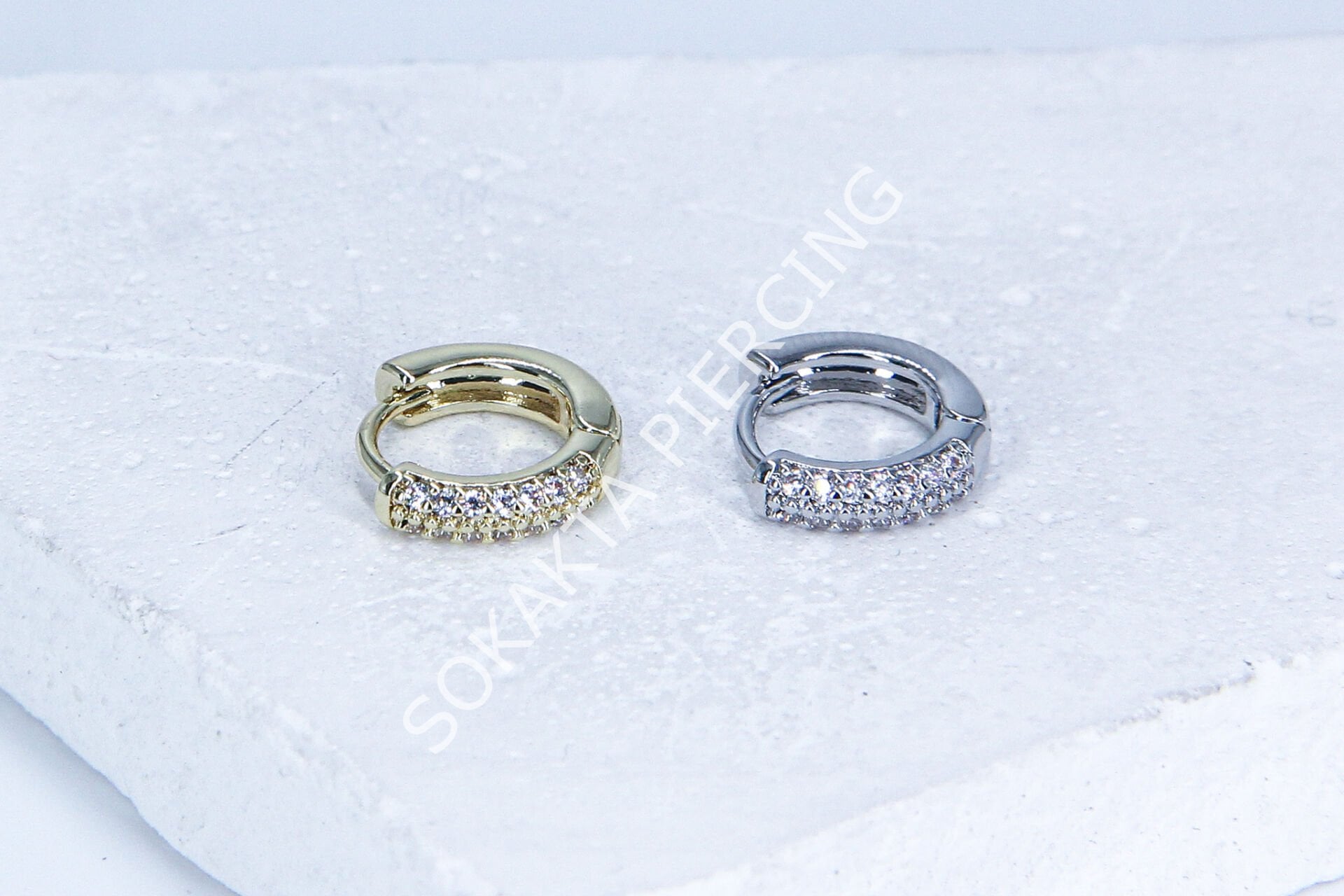 E167-A - 8MM HALKA Silver