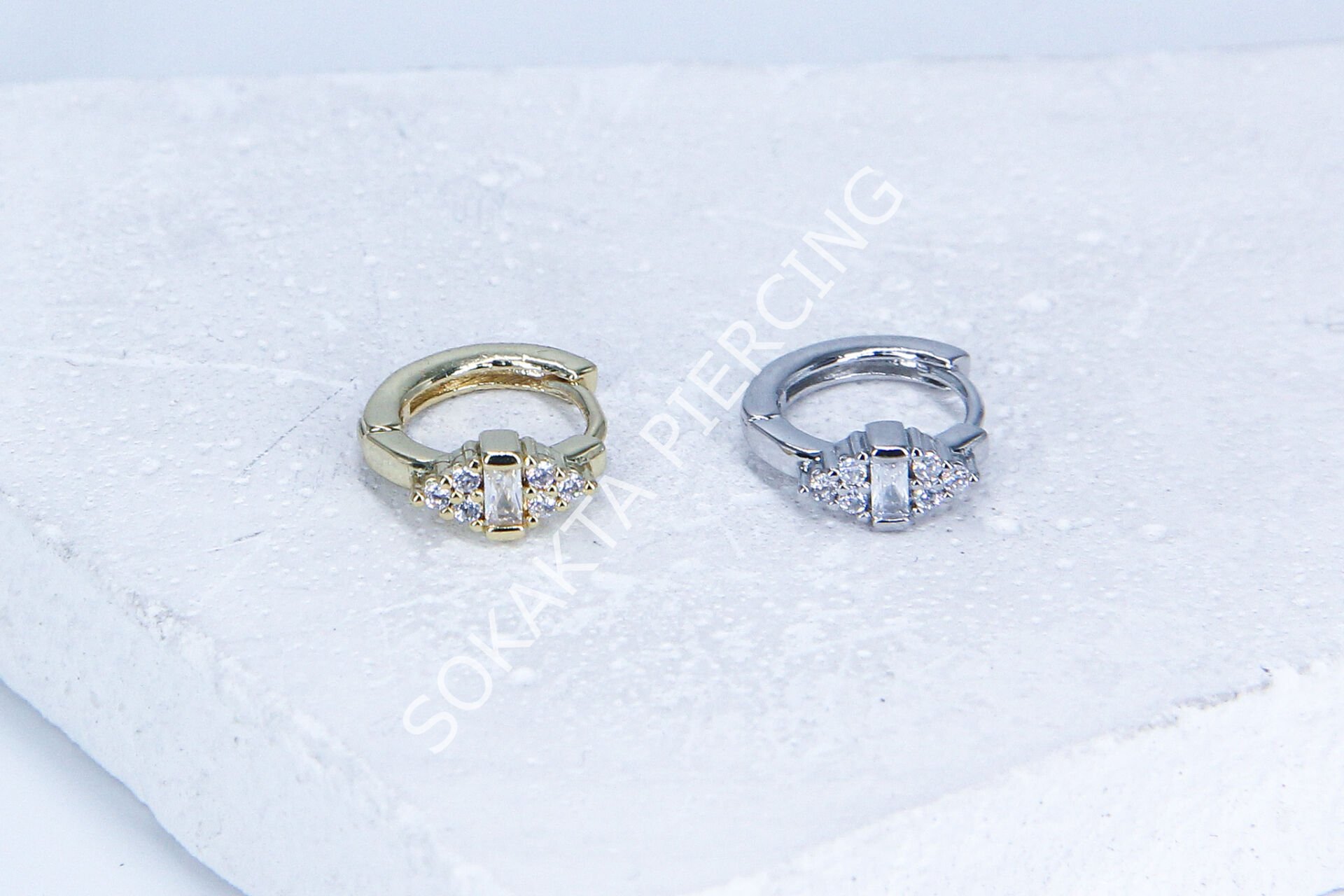 E167-B - 8MM HALKA Gold